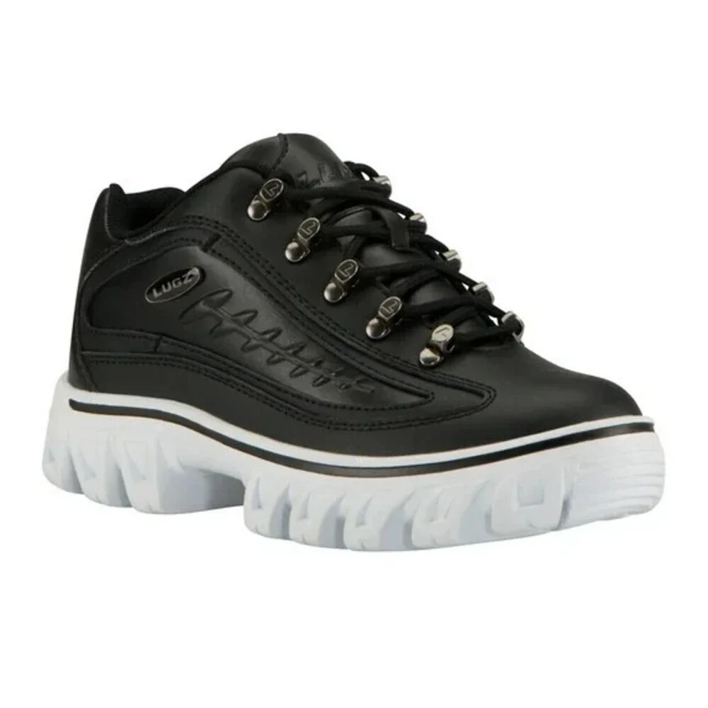 Lugz Dot.Com 2.0 WDOT2L060 Sneakers Women's US 6.5 Black Platform Shoes JOBB931